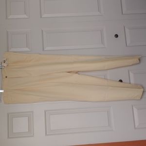 Dockers Yellow Linen Pants, 100% Cotton, 38x34.